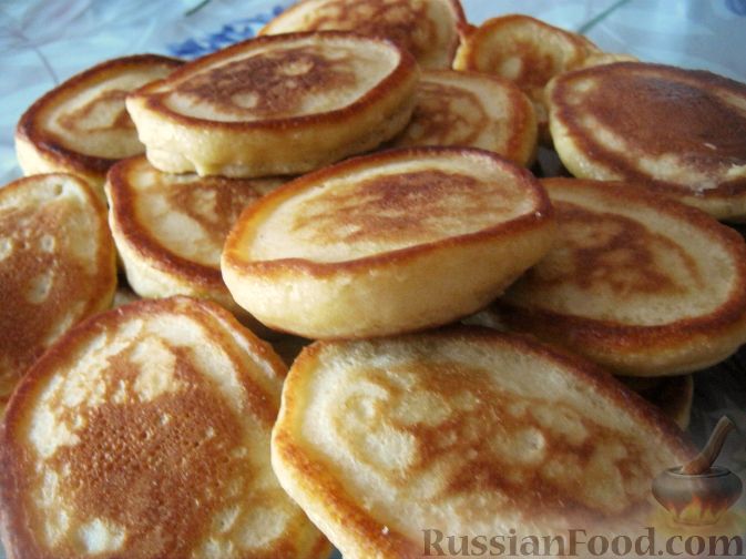 Пышные оладьи