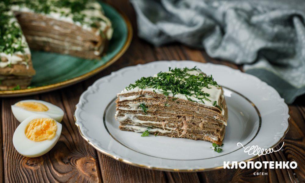 Классический печеночный торт