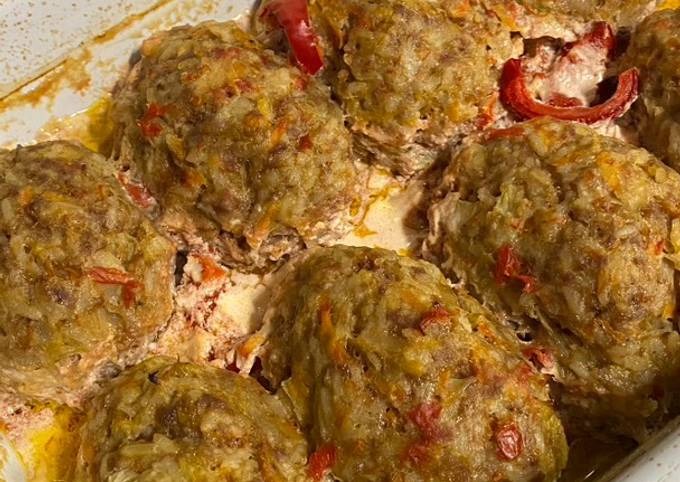 Ліниві голубці з овочами