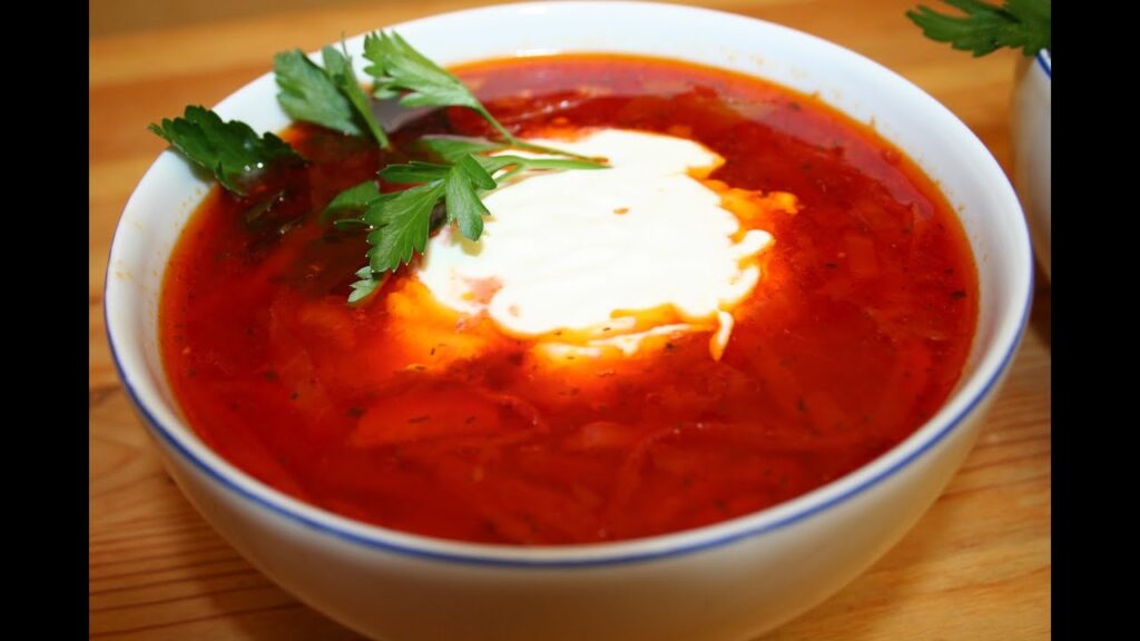 Класичний український борщ