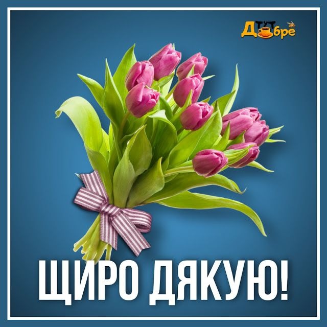 Щиро дякую за привітання
