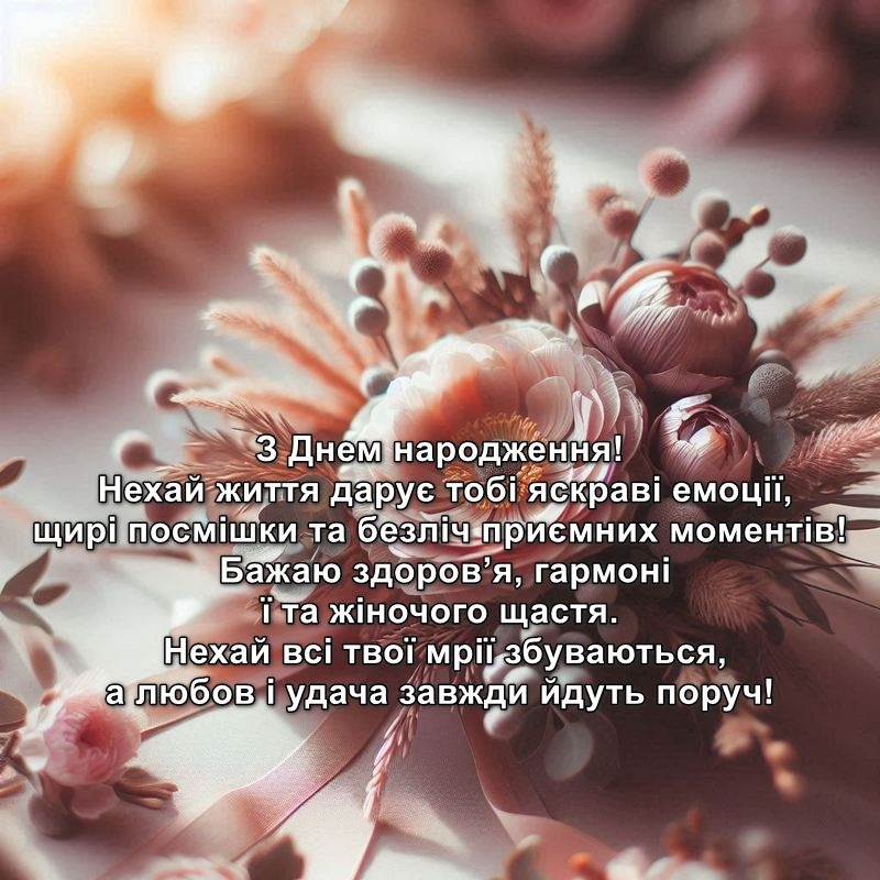 картинки з Днем народження жінці