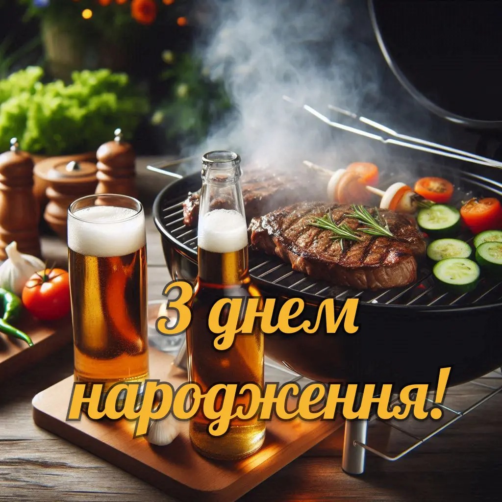 Прикольні картинки з Днем народження чоловіків