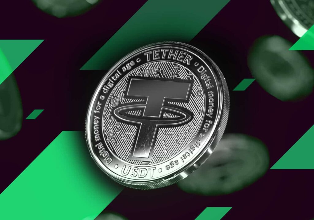 Криптовалюта Tether USDT, стабільна монета прив’язана до долара