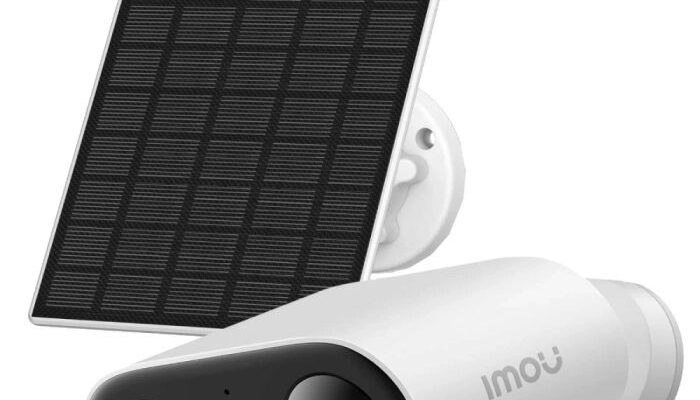 IP видеокамера 3 Мп Imou Cell Go Full Color PT Kit (IPC-TB3FP-3T0WE/FSP12-TYPEC) (2.8мм) Wi-Fi с солнечной панелью и встроенным аккумулятором - Фото 1