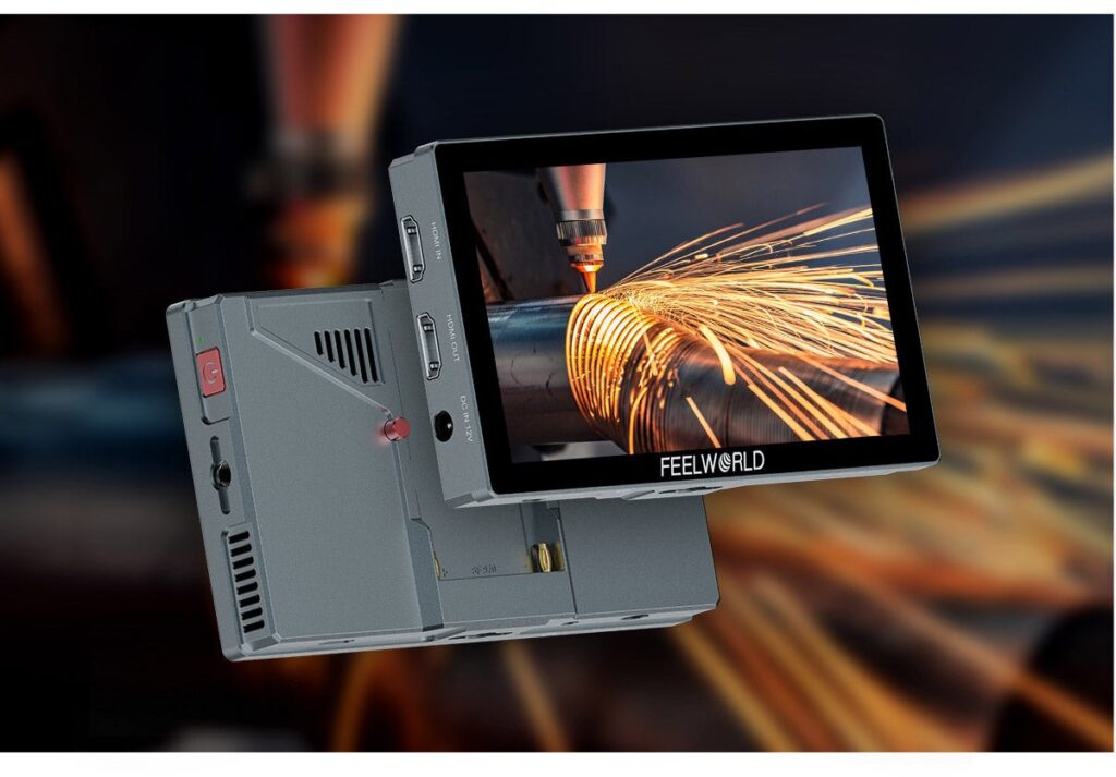 Накамерный монитор, дисплей FeelWorld 5,5" дюймовый P6X, 1000 cd/m2, 4K, 3D LUT оптом и в розницу с доставкой по Украине.
